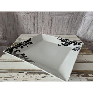 Celler‎ large serving whiteware square plate